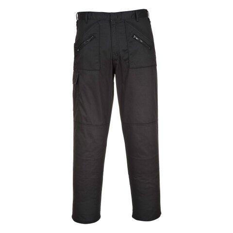 LOT DE 2 - PORTWEST S887 PANTALON ACTION NOIR - TAILLE 56 - STANDARD