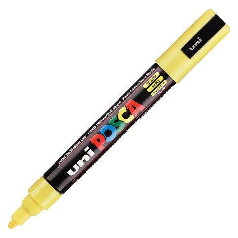 MARQUEUR POSCA PC5M POINTE MOYENNE 1,8 À 2,5 MM - JAUNE