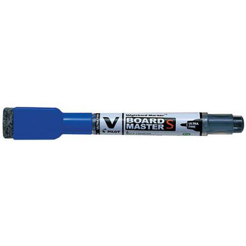 MARQUEUR TABLEAU BLANC V BOARD MASTER S BLEU AVEC EFFACETTE - PILOT