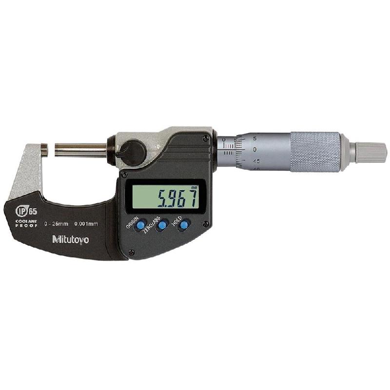 Micromètre Digimatic IP65 0-25 mm Mitutoyo® - 0-25 mm_0