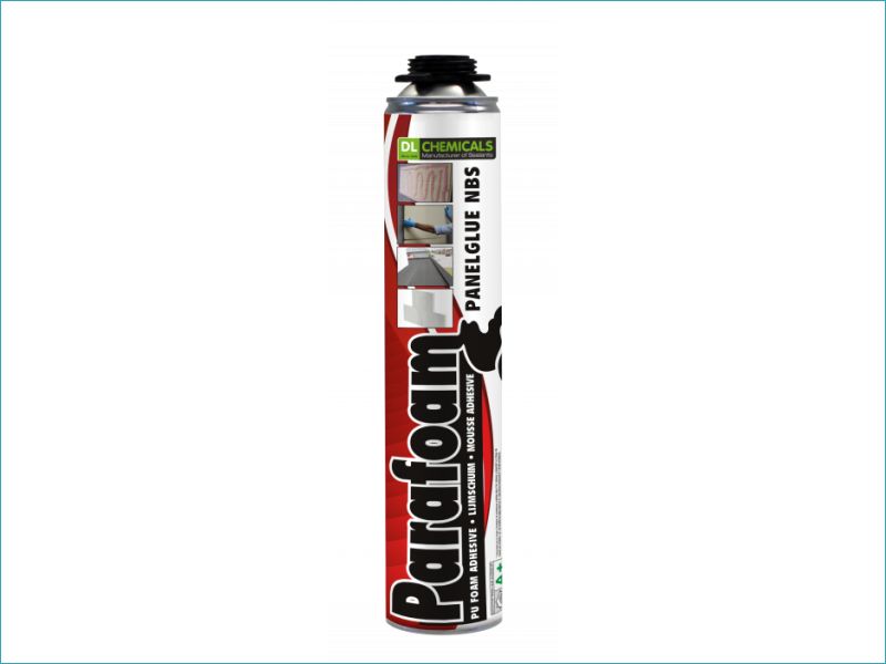 Mousse adhésive PU pistolable - Bombe 750ml - Réf MOPIADH750_0