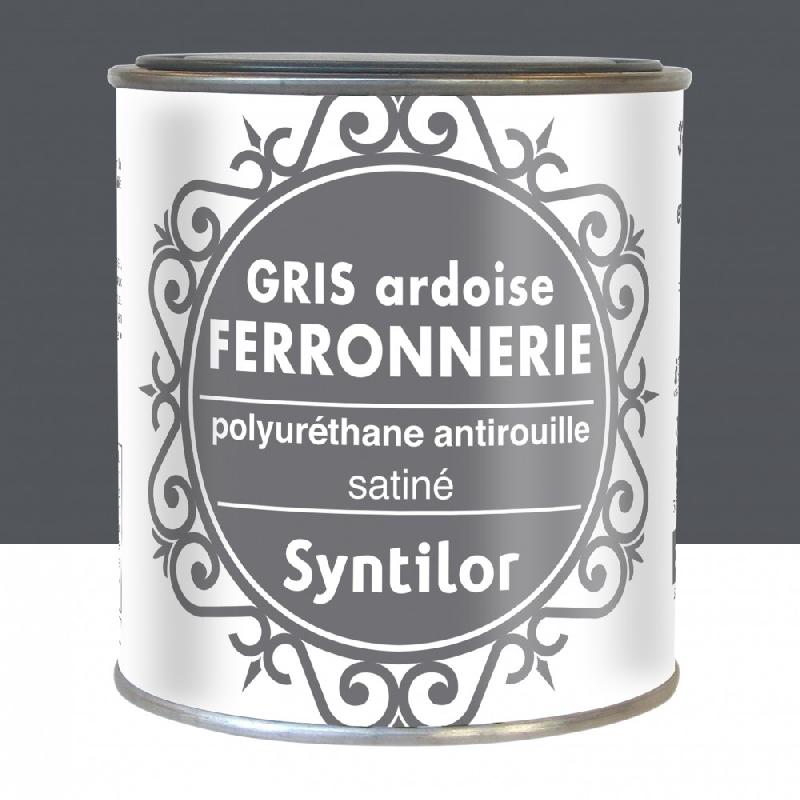 Peinture ferronnerie extérieur SYNTILOR, gris ardoise, 0.375 l_0