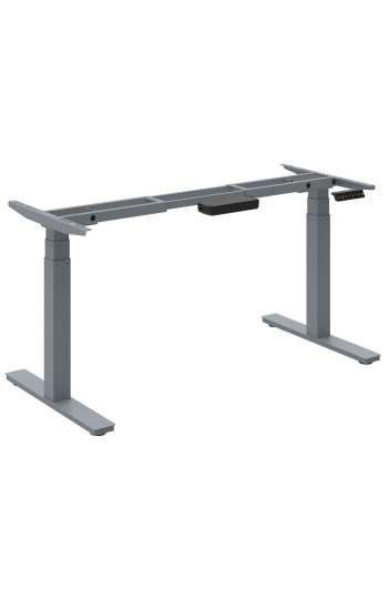 Piètement de bureau électrique réglable en hauteur - 2 moteurs - Hauteur 62.5 cm à 127.5 cm - Charge 120 kg_0