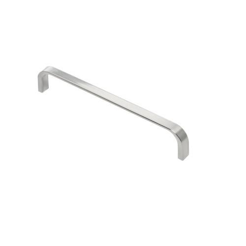 POIGNÉE DE MEUBLE - EN ZAMAK - 160 MM - NICKEL SATINÉ - PRONTO METAKOR