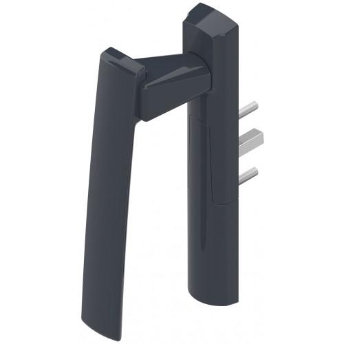 POIGNÉE SARENA EXTÉRIEURE DÉPORTÉE POUR PORTE COULISSANTE DS8524 - ANTHRACITE MAT 7016 - MAIN DROITE LA CROISÉE DS