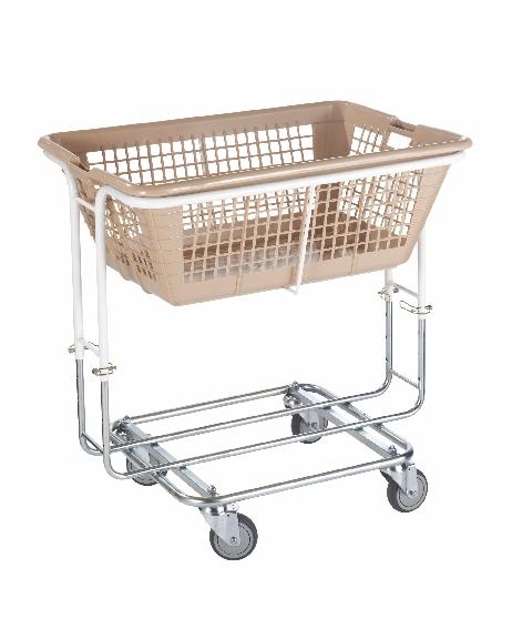 PORTE CORBEILLE À LINGE À HAUTEUR VARIABLE - MANUTAN COLLECTIVITÉS