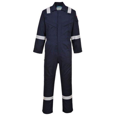 PORTWEST FR28 COMBINAISON FR LEGÈRE ANTISTATIQUE 280G MARINE - TAILLE XXXL - STANDARD