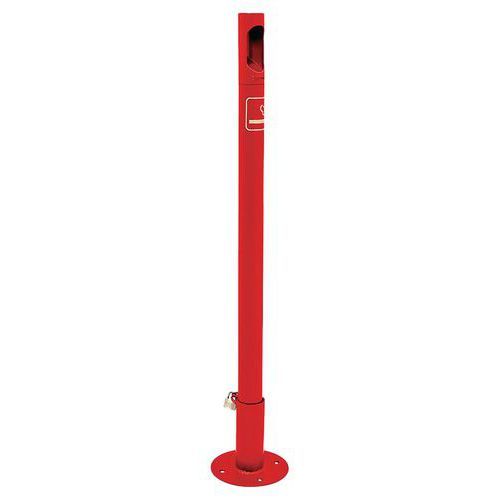 POTELET CIGARETTE FOURREAU PLATINE - GALVA ROUGE 3020 - PROCITY
