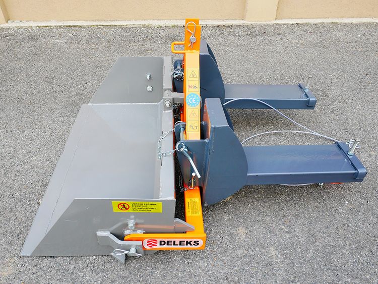 Prm-100-lm - godet pour chariot élévateur - deleks - volume de charge : 0.20 m3_0