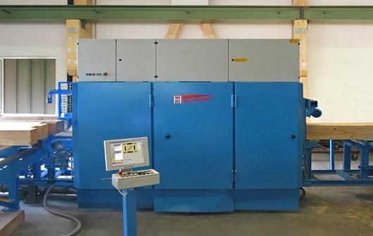 Raboteuse et chanfreineuse incomparable HM-4 - 4 faces - Motorisation puissante, avance 35 m/min et cabine insonorisée_0