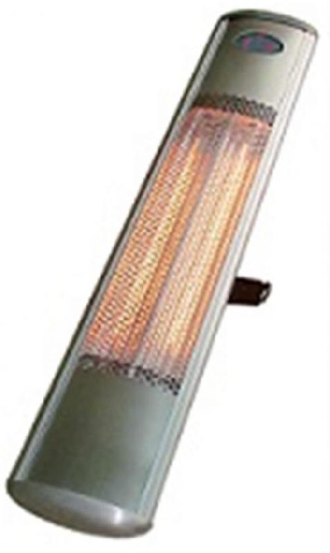 Radiant électrique - 1800 Watts - 2 positions de chauffe - Structure en inox brossé - Télécommande incluse_0