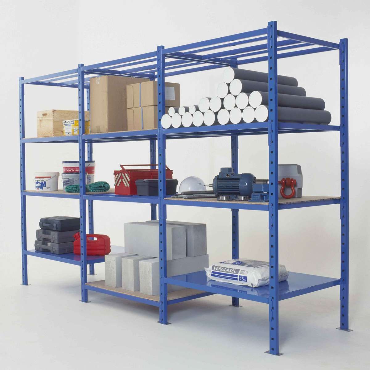 Rayonnage mi-lourd sur-mesure - toutes tailles et configurations - CEMLOC SERVICES_0
