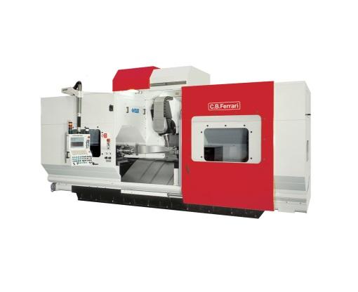 Série N - Centre d'usinage vertical 5 axes grande vitesse avec électrobroche et double diviseur - CB Ferrari_0