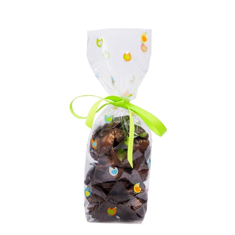 Sachet confiseur fond PP petites poules 12x27,5 cm - par 100_0