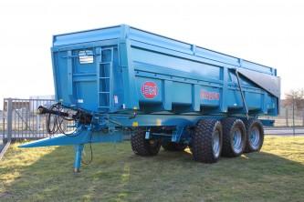 Semi-remorque agricole - caisse haute résistance E 36.3 - châssis HLE - 18-26T_0