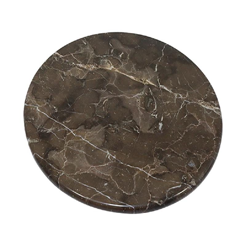 Stamp Reverdy Plateau Marbre véritable D60 Marron - 3661365004835_0