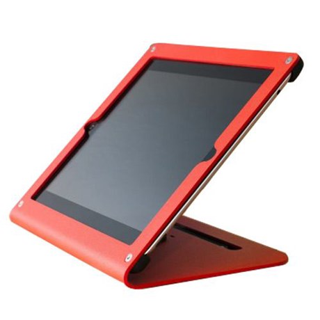 SUPPORT IPAD MÉTAL ROUGE