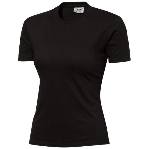 T-shirt manches courtes pour femme Ace 33S23994 - col côtelé avec élasthanne - 100% coton, 150 g/m²_0