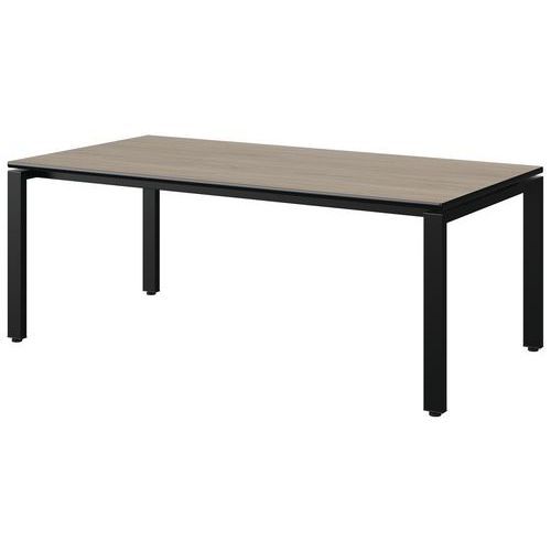 TABLE MALIBU 160X80 T3 SOUDÉ ST ANTIB CHÊN 1146/NO NOIR 9005