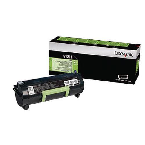 TONER - 512 - NOIR - LEXMARK