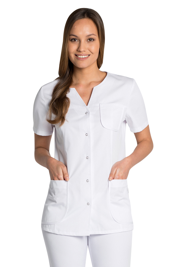 TUNIQUE MÉDICALE FEMME, COUPE CLASSIQUE