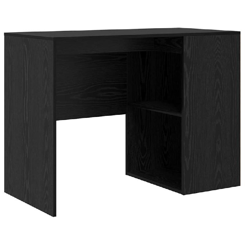 VidaXL Bureau Chêne noir 102 x 50 x 75 cm Bois d'ingénierie Modèle Solaris Prime - 869539_0