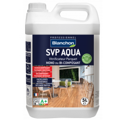 VITRIFICATEUR PUR-POLYURÉTHANE SVP AQUA BIOSOURCÉ SATINÉ - 1 L BLANCHON