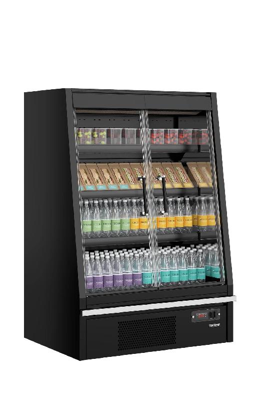 Vitrine réfrigérée pour supermarché Galaxy+ GPL10FGD Black L1060mm 47542 TEFCOLD_0
