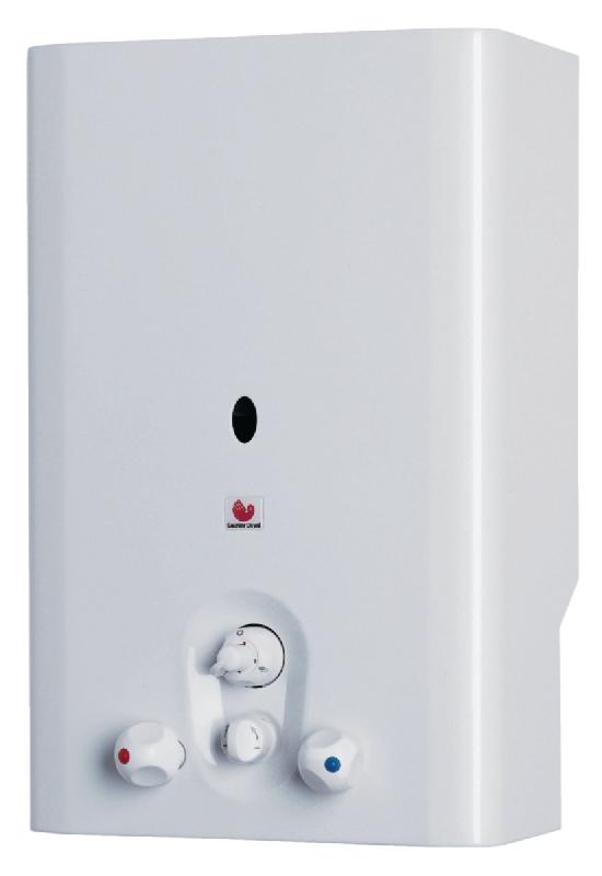 Chauffe-eau Opalia 5 Gaz Naturel Lacq - 8,7 kW - Classe énergétique A - Pression d'eau normale - Sans robinet mélangeur_0