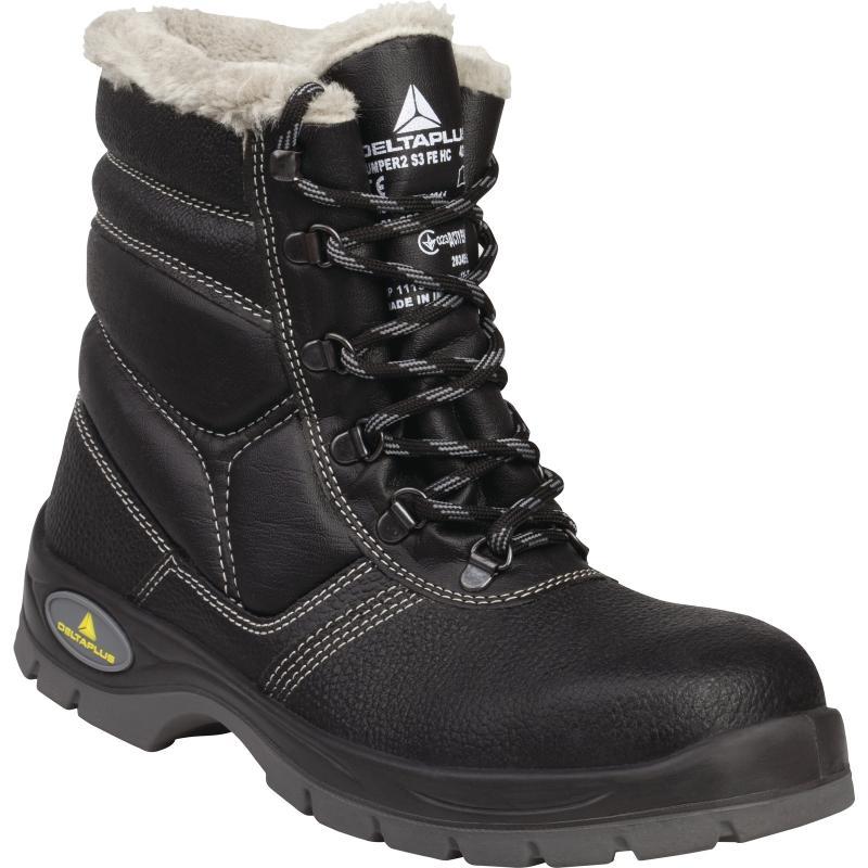Chaussures de sécurité montantes - cuir croupon pigmenté - Jumper2S3HC - résistance jusqu'à -30°C_0