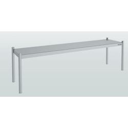 ERATOS Etagere Superieure A Poser Sur Table 1 Niveau Hauteur 400 - 700X350X400 - Livree Demontee ESD-71 - Acier inoxydable 18/10 ESD-71_0