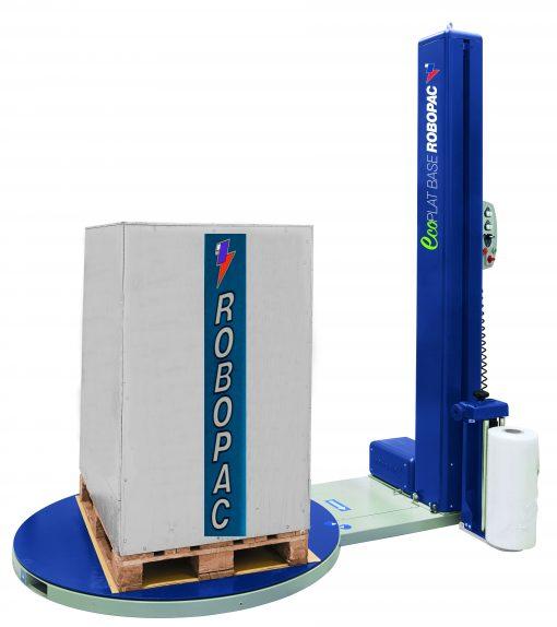 Filmeuse Ecoplat BASE - Banderoleuse de palette avec frein mécanique et chariot porte bobine_0