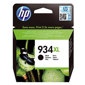 HP 934XL Cartouche d'encre authentique grande capacité (C2P23AE) - Noir_0
