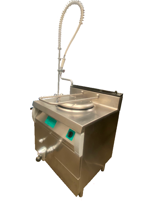 Marmite électrique chauffe indirect 60 L - BONNET d'occasion - inox - 400 V TRI_0