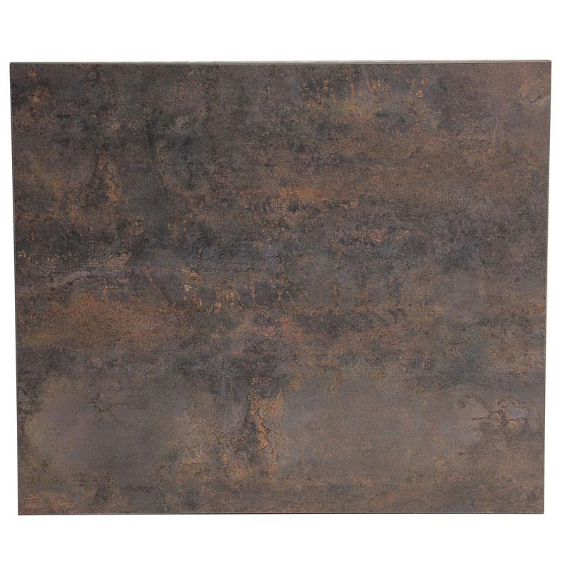 Plateau de table carré Tavola 70x60 - Underground rouille_0