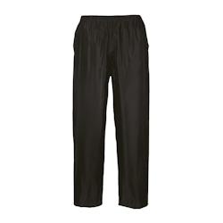 Portwest - Pantalon de pluie pour hommes CLASSIC Noir Taille XS_0