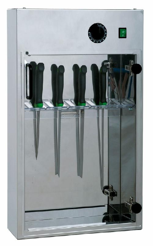 Stérilisateur UV - 14 couteaux - Acier inoxydable