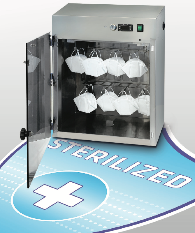 Stérilisateur UV-C et ozone à usages multiples - Structure en acier inox - 25W - Dimensions L576 x P243 x H720 mm_0