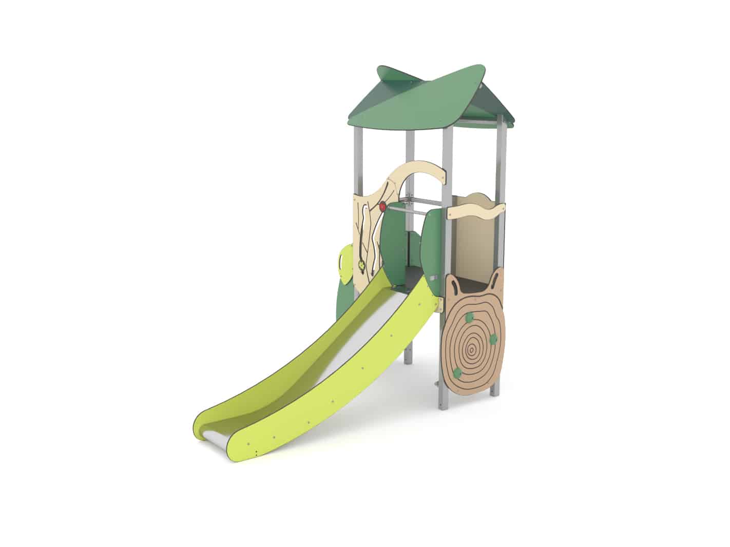 Structure multi-activités métallique Organik - LD1OR1071 - Ludoparc, pour enfants dès 1 an, capacité 10 personnes_0