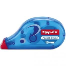 TIPP EX ROLLER DE CORRECTION JETABLE CORRECTION À SEC 4,2 MM X 9 M POCKET MOUSE