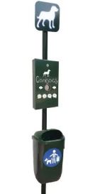 Totems Canisacs + Corbeille - 2 achetés = le 3eme offert + 500 sachets offerts par distributeur_0