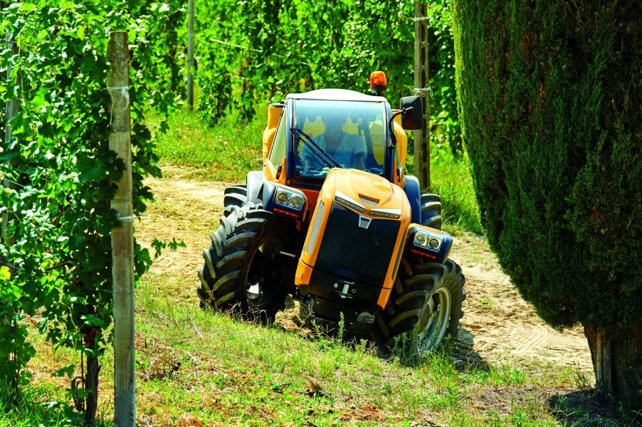 Tracteur agricole articulé de 75,3 et 98 cv à 4 roues motrices égales  - pasquali orion ar_0