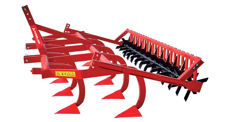 V - Cultivateur agricole Angeloni - rouleau à dents avec râteau pour VP 9_0