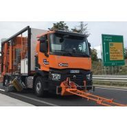 Zoom H60 - Machine de marquage routier Hofmann - Enduits à chaud - Pression d'air jusqu'à 5400 tr/min - Réservoir 350L_0