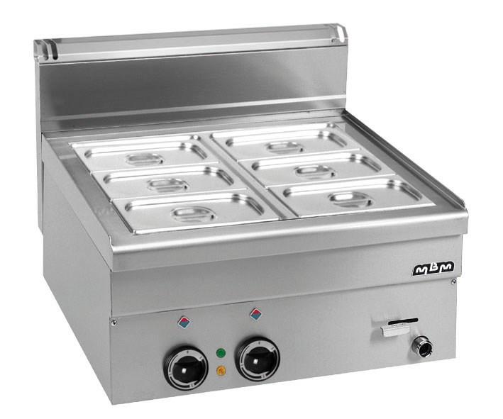 Bain-marie electrique cuve gn1/1 + 2x1/4 minima 600 MBM - EBM66_0