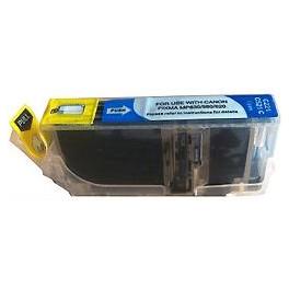 Cartouche compatible Canon CLI-521C - Cyan 11,5ml avec puce pour IP3600/4600/4700/MP540/550/620/920_0