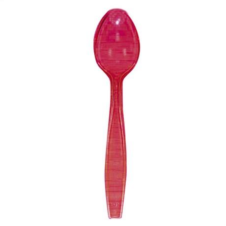 CUILLÈRE DE LUXE 15.5 CM PS ROUGE (VENDU PAR 1000)