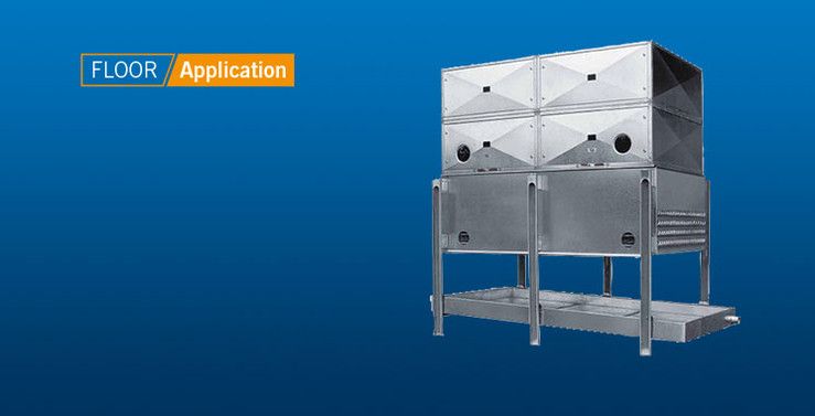 GSN - Évaporateur Guentner - Échangeur de chaleur avec ventilateurs 400 V, caisson galvanisé et accessoires_0