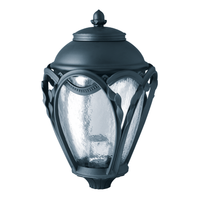 Luminaire d'éclairage public Belle Époque - HID 125W - Hauteur conseillée 4.5m - IP66 - Classe 1 ou 2_0