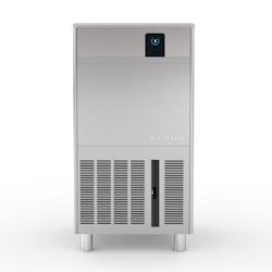 Machine à Glaçons Creux Connectée à Eau avec Réserve - 48 kg - Icematic - gris 0698142825096_0